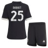 Conjunto (Camiseta+Pantalón Corto) Juventus Rabiot 25 Tercera Equipación 23-24 - Niño